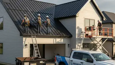 Expert vinyl siding and metal roofing installation in Tulsa, OK by Next Level Exteriors