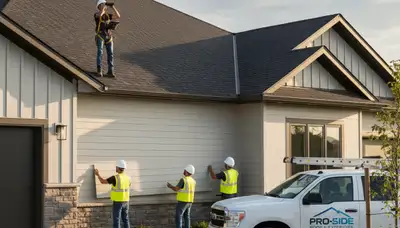 Professional roof inspection service in Tulsa OK by Next Level Exteriors inspecting residential roof
