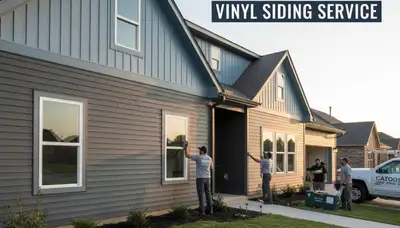 Vinyl siding installation and replacement service in Tulsa, OK for residential homes