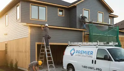 Professional vinyl siding installation on Tulsa OK home exterior by Next Level Exteriors