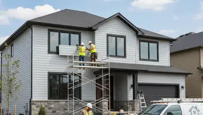 Professional vinyl siding installation on Tulsa OK home exterior by Next Level Exteriors