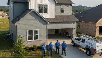 Professional vinyl siding installation on home exterior in Tulsa, OK