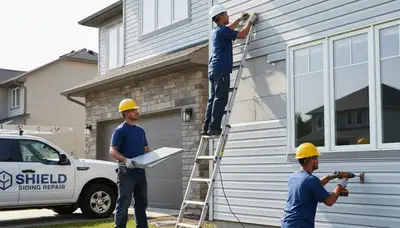 Vinyl siding repair in Tulsa, OK for storm-damaged and warped home exterior panels