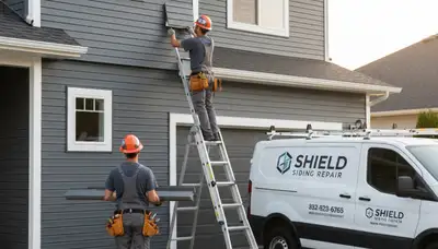Vinyl siding repair in Tulsa, OK for storm damage, cracks, and warping on a home exterior