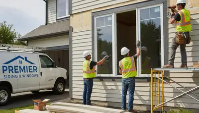 Professional window installation and vinyl siding upgrade in Tulsa, OK by Next Level Exteriors